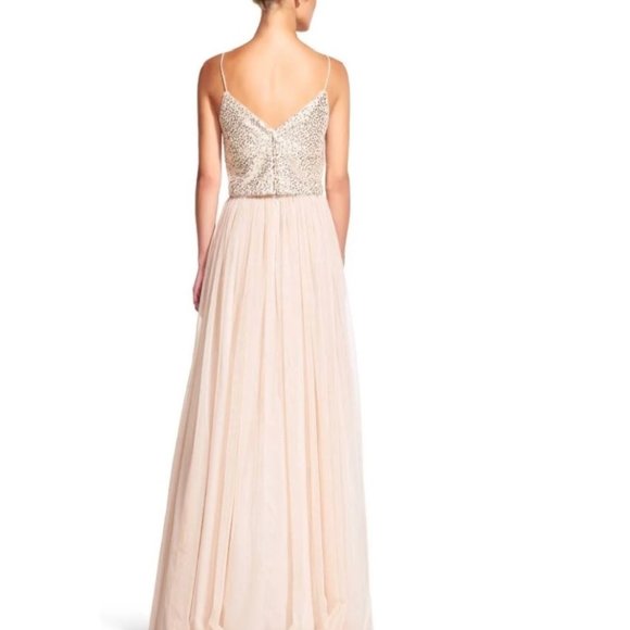 Sequin dress-set w/ tulle skirt-pm gown, prom etc. - Picture 2 of 15